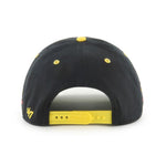 '47 NHL Hitch Vancouver Canucks Diamond Cut Snapback Hat - Black/Yellow