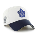 ’47 Brand Toronto Maple Leafs White Out Sure Shot MVP DT Adjustable Hat