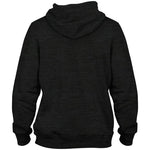 Toronto Blue Jays MLB Poly Express Twill Logo Hoodie - Black Melange - Back in Black