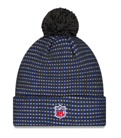 New Era NFL 2026 Rivalries Collection Cuff Knit Hat with Pom - Multiple Teams Available
