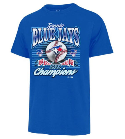 '47 MLB Toronto Blue Jays 2025 ALCS Champions T-Shirt - Blue