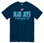 '47 MLB Toronto Blue Jays Byline Tee - Navy Blue
