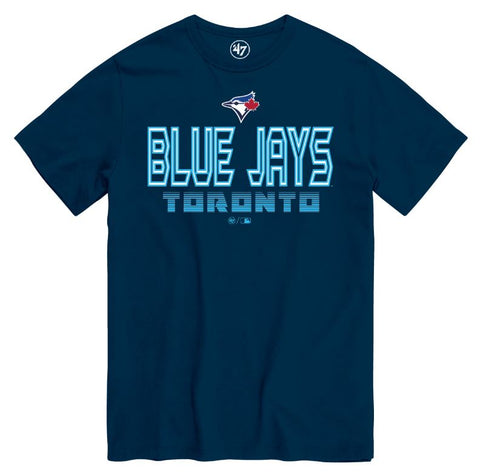 '47 MLB Toronto Blue Jays Byline Tee - Navy Blue