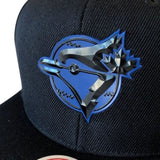 Mitchell & Ness MLB Toronto Blue Jays Hellboy Original Fit Adjustable Snapback Hat - Black