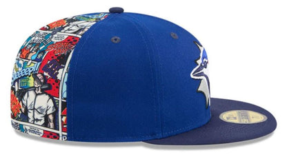 New Era 59FIFTY MLB Toronto Blue Jays 2025 Diamond Hero Edition Two Tone Fitted Hat - Blue
