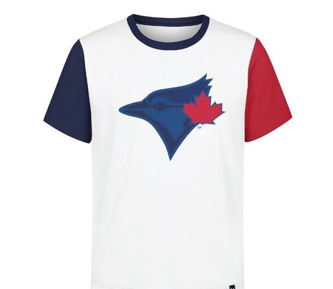 '47 MLB Toronto Blue Jays Youth Imprint Super Two Tee - White