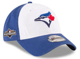 New Era 9TWENTY MLB Toronto Blue Jays 2025 Postseason Side Patch Adjustable Hat - Royal Blue/White