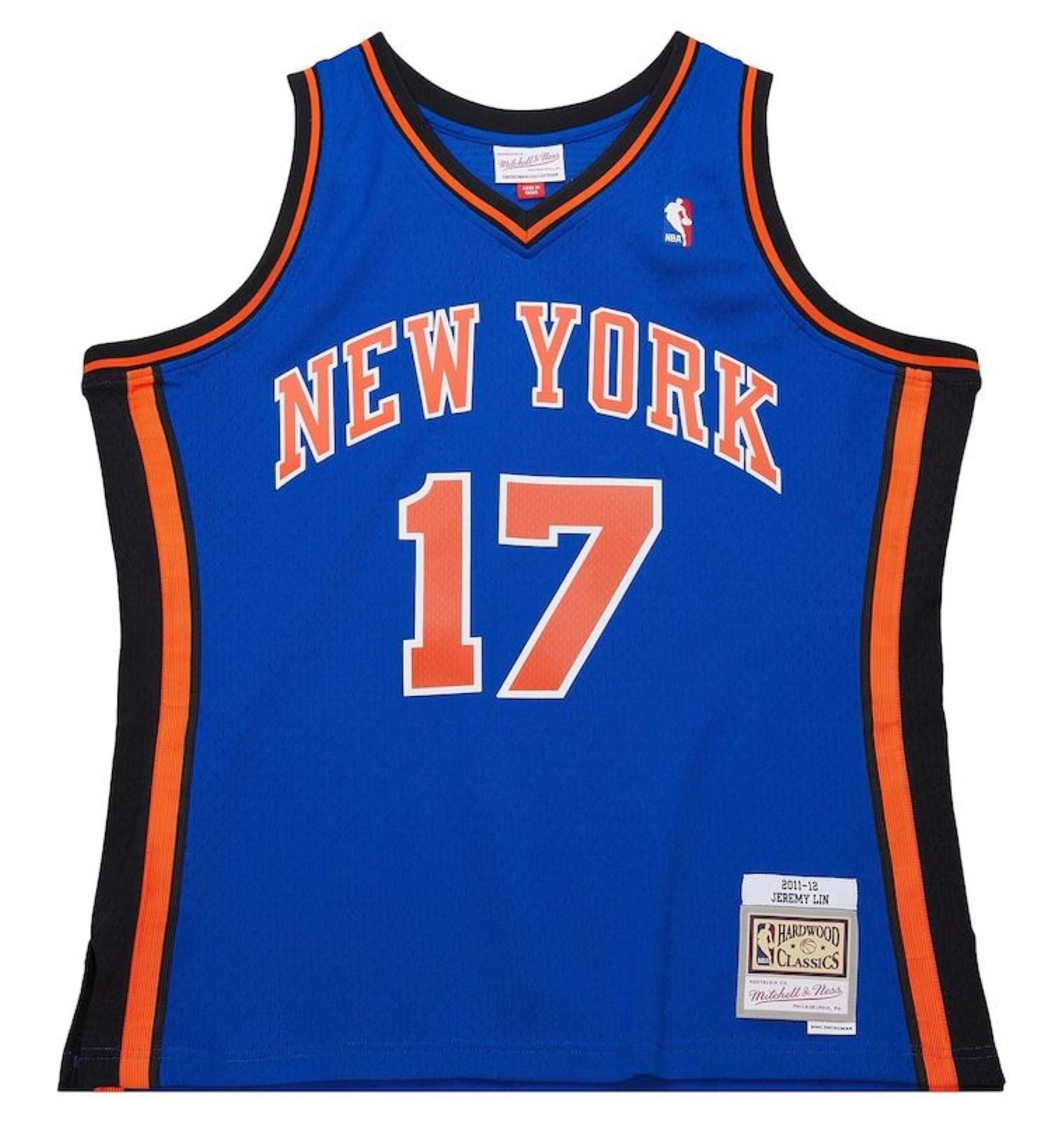 NBA New York Knicks Jeremy Lin #17 2011-12 Hardwood Classics