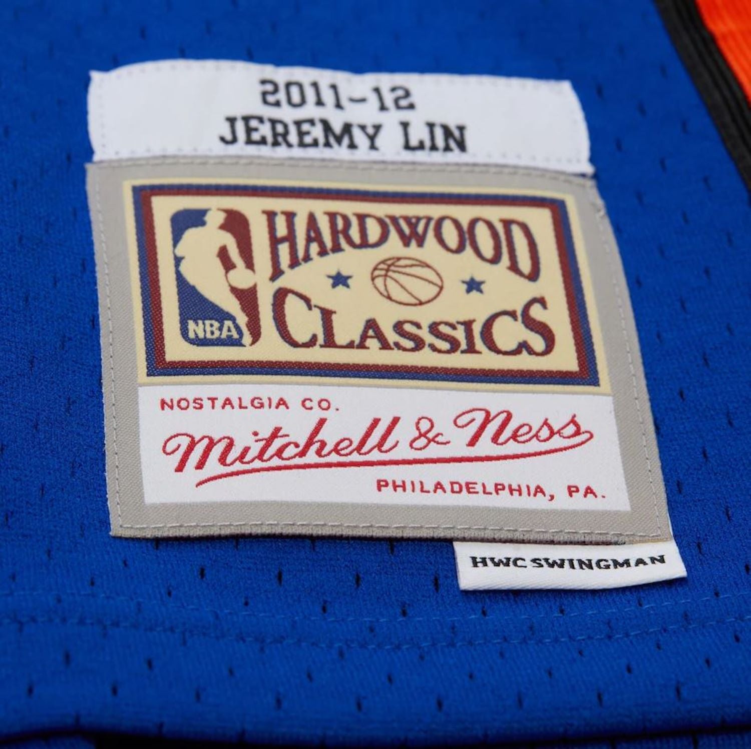 NBA New York Knicks Jeremy Lin #17 2011-12 Hardwood Classics