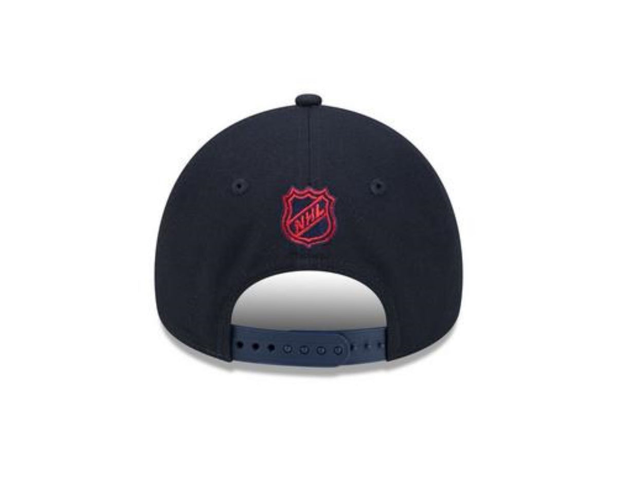New Era 9FORTY A-Frame NHL Winnipeg Jets 2026 Heritage Classic Adjustable Snapback Hat - Navy