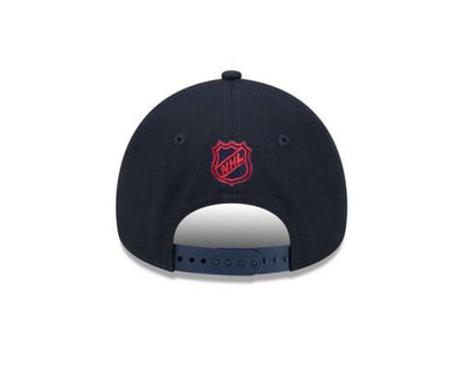 New Era 9FORTY A-Frame NHL Winnipeg Jets 2026 Heritage Classic Adjustable Snapback Hat - Navy