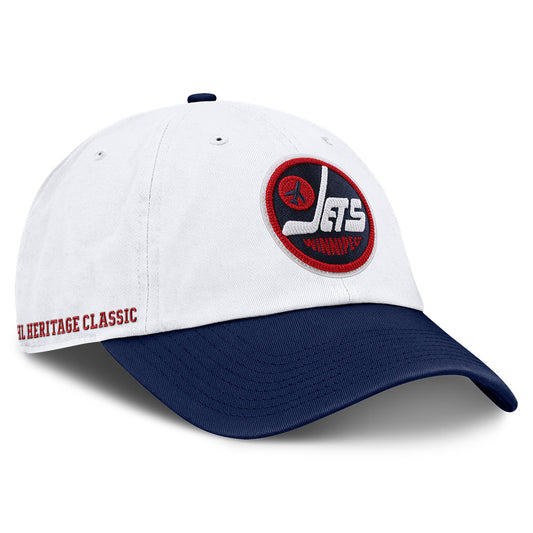 Fanatics NHL Winnipeg Jets 2026 Authentic Pro Heritage Classic Team Adjustable Hat - White