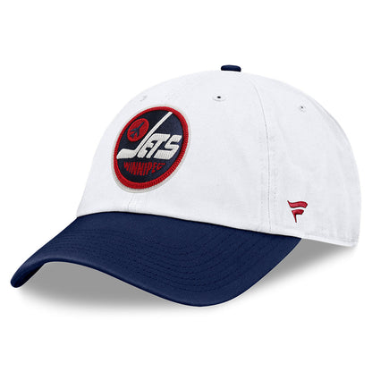 Fanatics NHL Winnipeg Jets 2026 Authentic Pro Heritage Classic Team Adjustable Hat - White