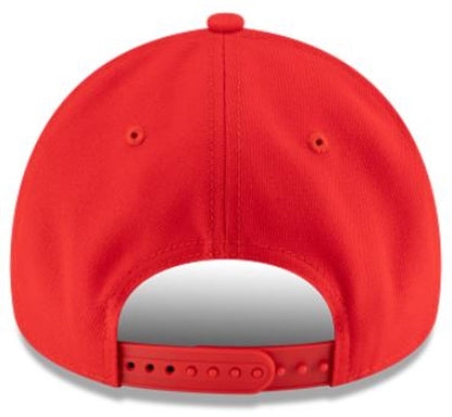 New Era NFL Kansas City Chiefs 9FORTY A-Frame Adjustable Snapback Hat - Red