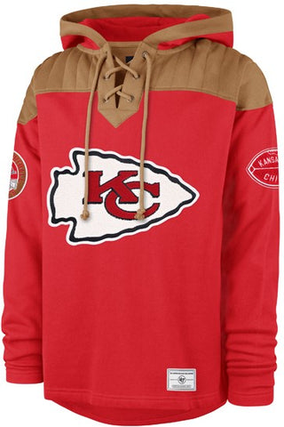 '47 NFL Kansas City Chiefs Golden Age Wingback Lacer - Red
