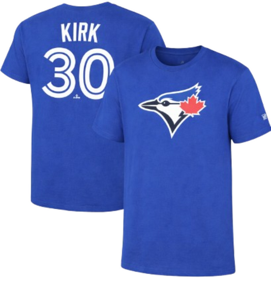 New Era MLB Toronto Blue Jays Player Names & Numbers T-Shirt - Royal Blue