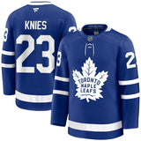 Fanatics PRO Men's NHL Matthew Knies Toronto Maple Leafs Home Premium Player Jersey - Blue