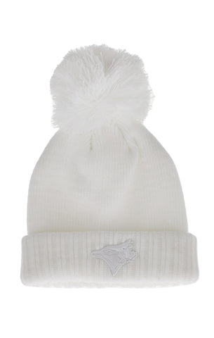 MLB Toronto Blue Jays Ladies Cuff Knit - White