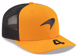 New Era 9SEVENTY Formula 1 Mclaren Lando Norris #4 Adjustable Mesh Back Snapback Hat - Papaya