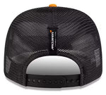 New Era 9SEVENTY Formula 1 Mclaren Lando Norris #4 Adjustable Mesh Back Snapback Hat - Papaya