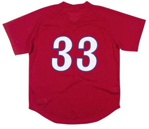 Larry Walker Montreal Expos MLB Mitchell Ness Men's Red