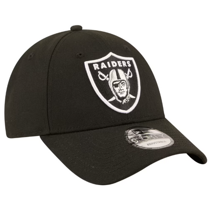 New Era 9FORTY NFL Core Team Adjustable Snapback Hat - Black/White