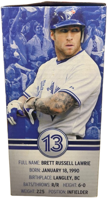 MLB Toronto Blue Jays Brett Lawrie #13 Rare Honda Exclusive Bobblehead 2013