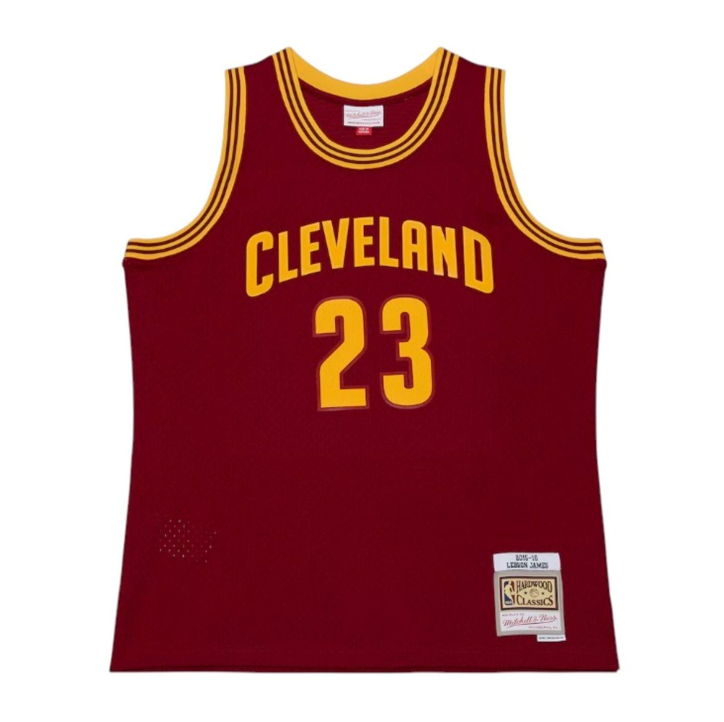 Mitchell & Ness NBA Cleveland Cavaliers Lebron James #23 2015-16 HWC Swingman Jersey - Burgundy