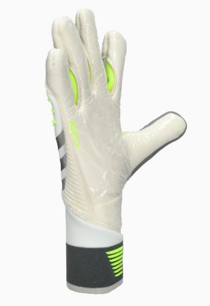 Adidas U Predator Pro Promo Hybrid Goalkeeper Glove - White/Yellow (IA0840)