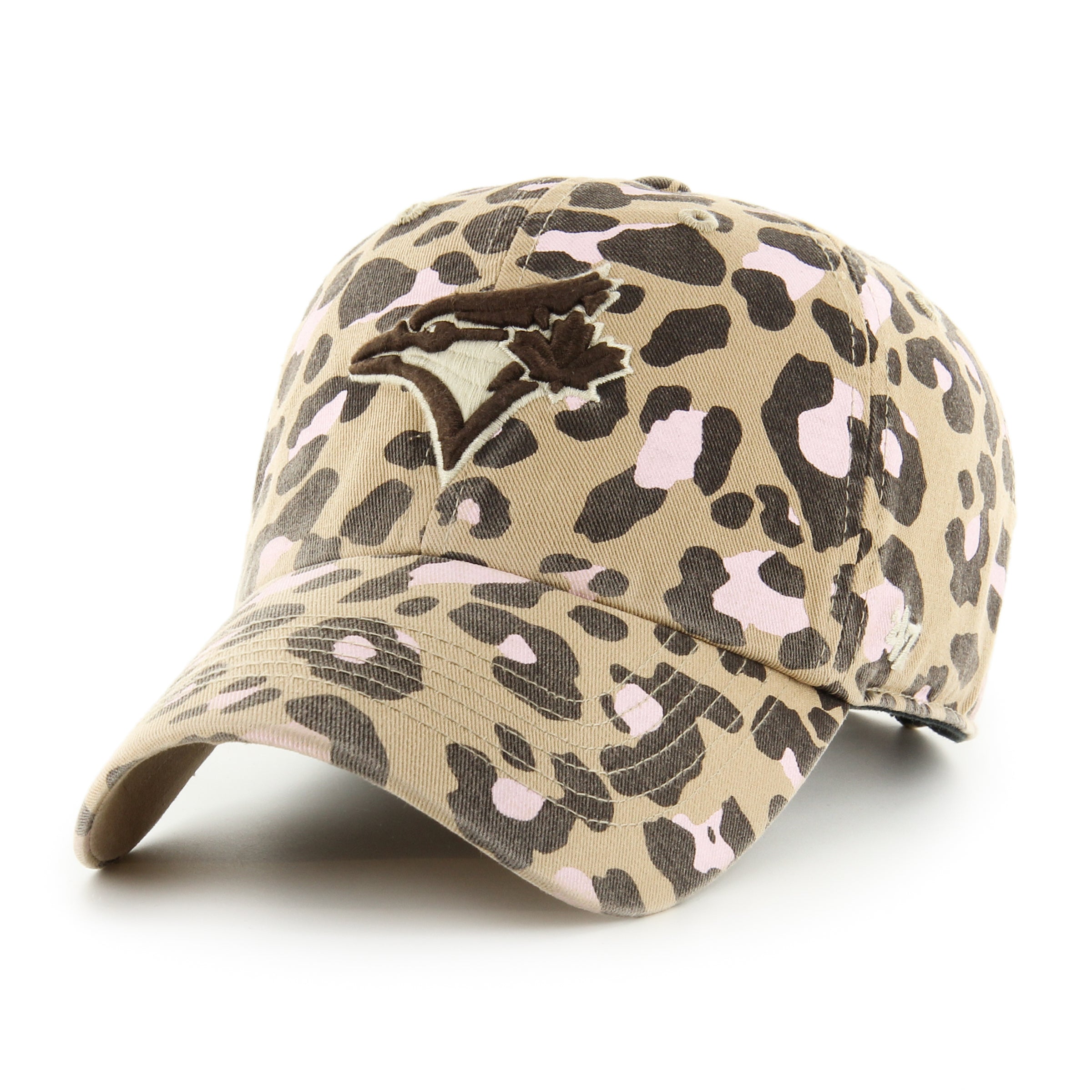 Toronto Blue Jays '47 Clean up Bagheera Leopard Adjustable Hat Toronto Blue Jays '47 Clean up Bagheera Leopard Adjustable Hat
