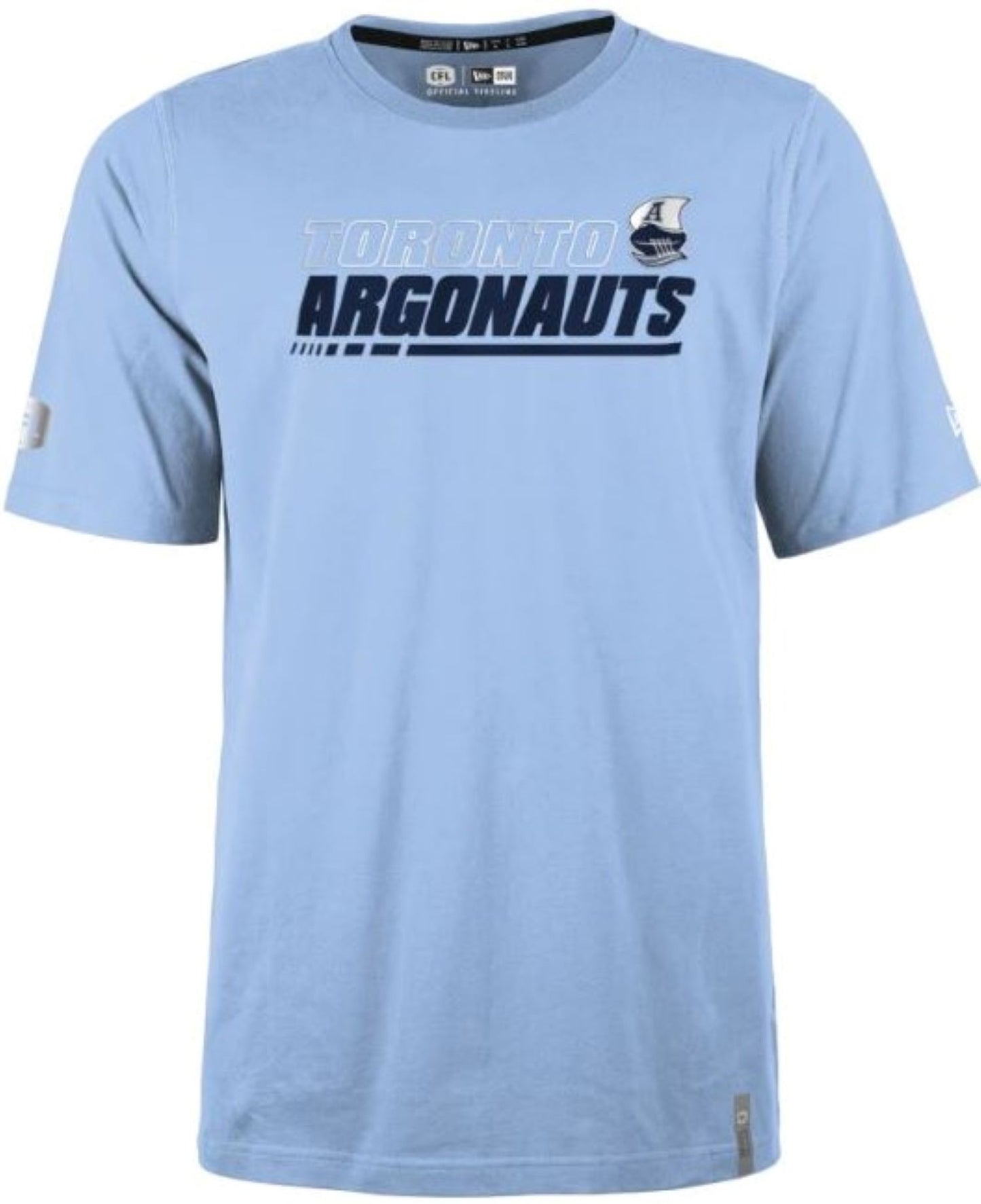 New Era CFL Toronto Argonauts Reign Sideline T Shirt - Light Blue