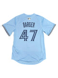 Nike Men's MLB Toronto Blue Jays Addison Barger #47 Alternate Limited Powder Blue Jersey - Stitched Letters