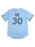 Nike Men's MLB Toronto Blue Jays Alejandro Kirk #30 Alternate Limited Powder Blue Jersey - Stitched Letters