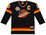 Mitchell & Ness NHL Vancouver Canucks Trevor Linden Power Play #16 1994-95 25th Anniversary (Skate) Jersey - Black