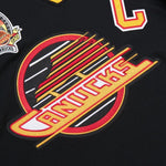 Mitchell & Ness NHL Vancouver Canucks Trevor Linden Power Play #16 1994-95 25th Anniversary (Skate) Jersey - Black