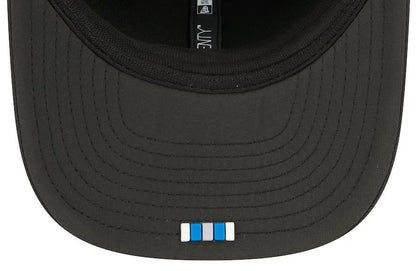 New Era NFL Detroit Lions 2025 Sideline 9SEVENTY Trucker Adjustable Hat - Black
