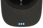 New Era NFL Detroit Lions 2025 Sideline 9SEVENTY Trucker Adjustable Hat - Black