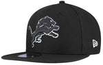 New Era 9FIFTY NFL Detroit Lions Adjustable Snapback Cap - Black/White