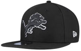New Era 9FIFTY NFL Detroit Lions Adjustable Snapback Cap - Black/White