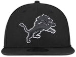 New Era 9FIFTY NFL Detroit Lions Adjustable Snapback Cap - Black/White