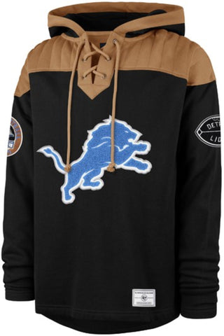 '47 NFL Detroit Lions Golden Age Wingback Lacer - Black