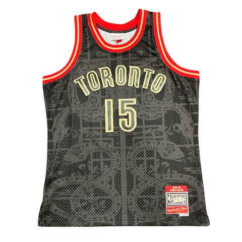 Mitchell & Ness NBA Toronto Raptors Vince Carter #15 1999-00 Lunar New Year HWC Swingman Jersey - Grey
