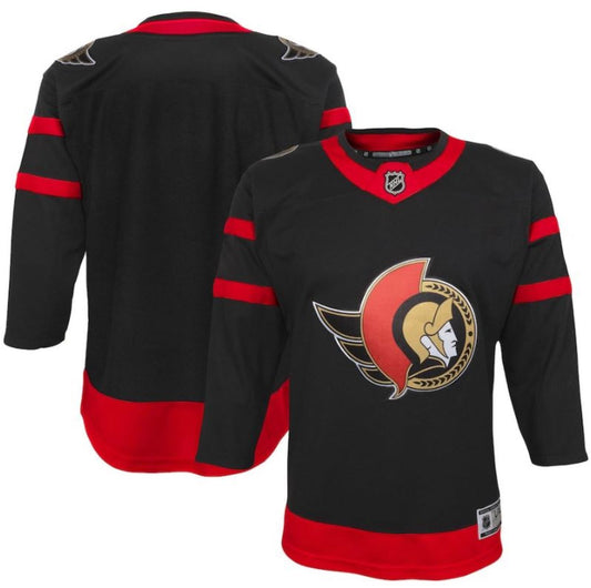 NHL Youth Ottawa Senators Home Premier Jersey - Black