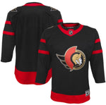 NHL Youth Ottawa Senators Home Premier Jersey - Black
