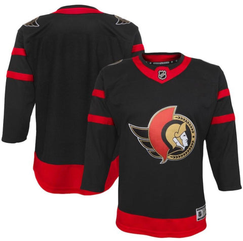 NHL Youth Ottawa Senators Home Premier Jersey - Black