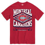 '47 NHL Montreal Canadiens Heater Tee - Red
