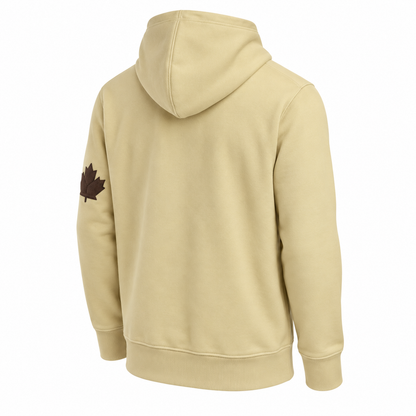 Mitchell & Ness MLB Toronto Blue Jays Cooperstown Logo Core Pullover Hoodie - Beige