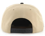 '47 Captain NHL Toronto Maple Leafs Black Sand Snapback Hat w/ Sidepatch - Khaki/Black