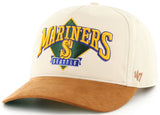'47 Hitch MLB Seattle Mariners The Diamond Adjustable Snapback Hat - Cream
