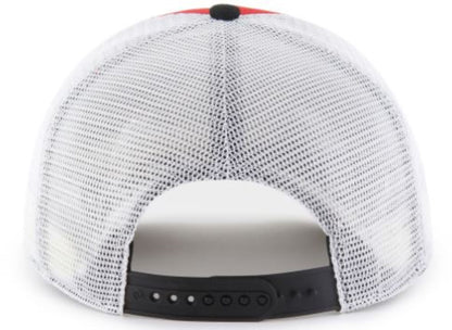 47 NHL Montreal Double Header Super Stripe Hitch Adjustable Snapback Hat - Red/White